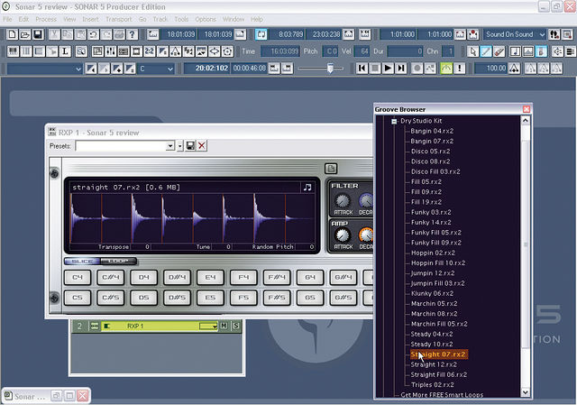blank Play REX2 files with the RXP player.